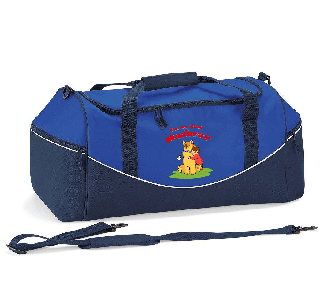 SAC DE SPORT - poney club de mazeray et ecurie jerome gachignard - Navy - QD70S – Image 2