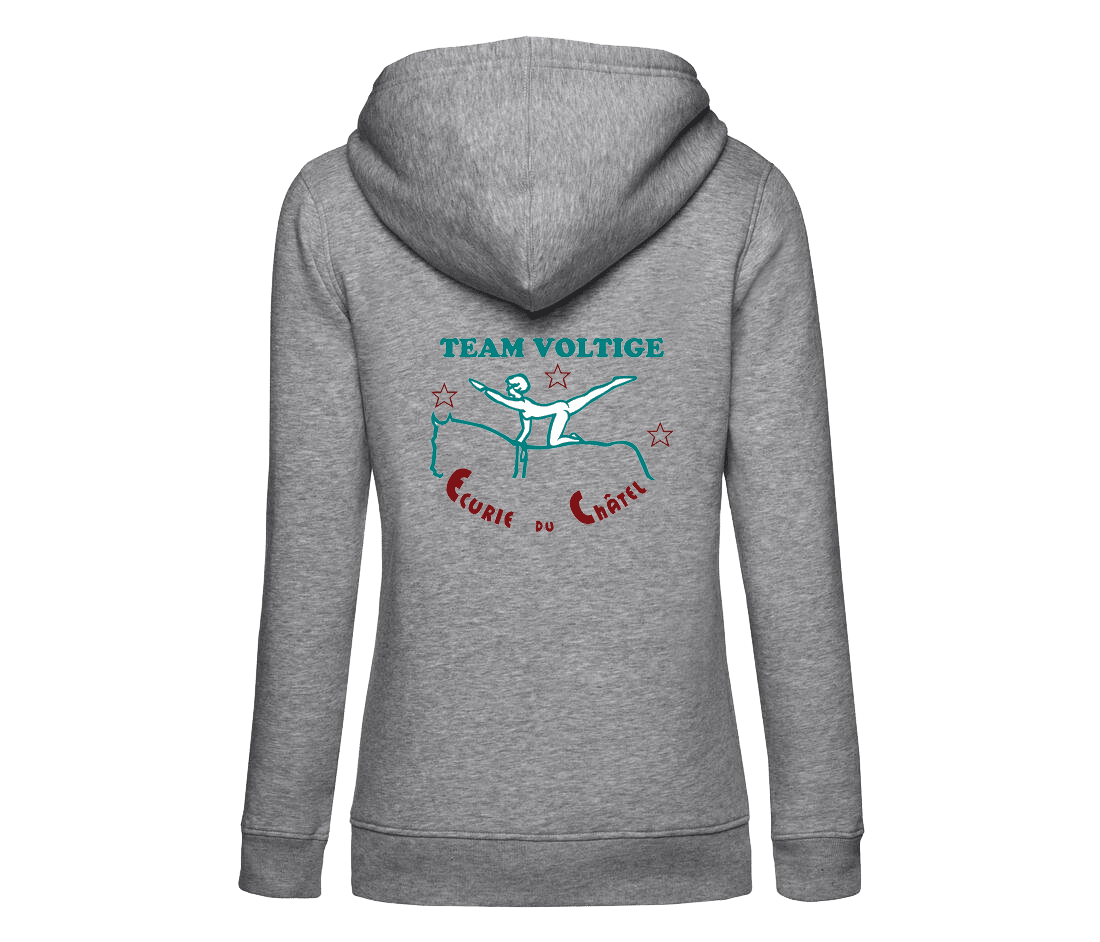 SWEAT A CAPUCHE (femme) - Ecurie du Châtel - BCW34B – Image 5