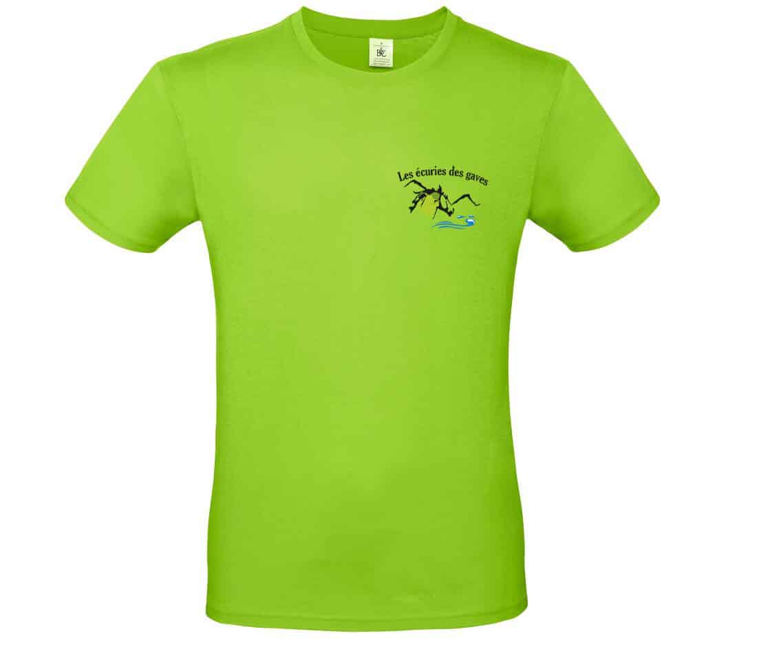 T-SHIRT (homme) - Les écuries des gaves - BC03T – Image 5