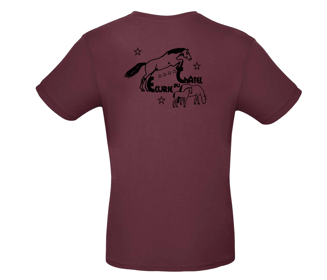 T-SHIRT (homme) - Ecurie du Châtel - BC03T – Image 7