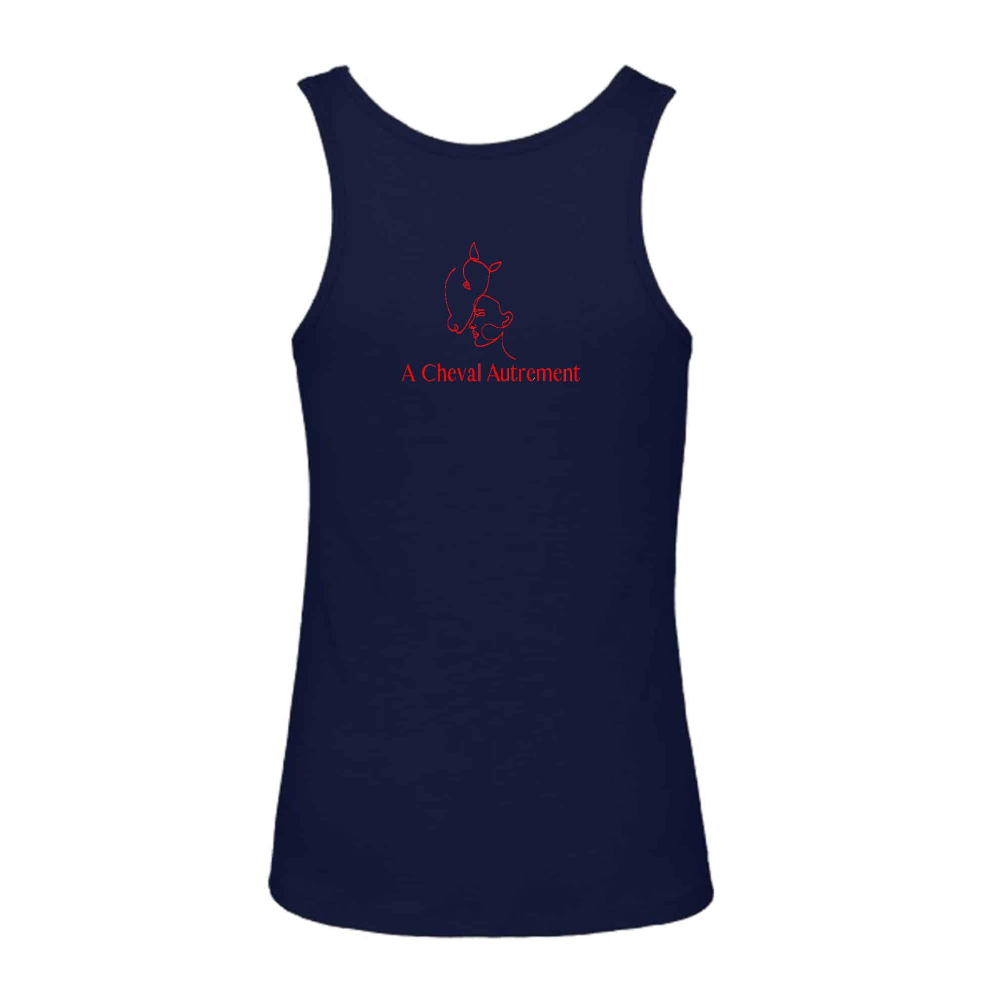 DEBARDEUR (femme) - A Cheval Autrement - Navy - BC073 – Image 3