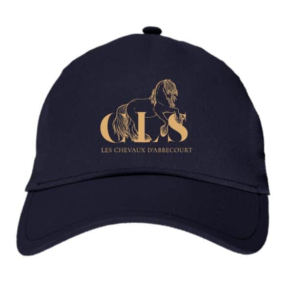 CASQUETTE - CLS Les Chevaux d'Abbecourt - Navy - BF015