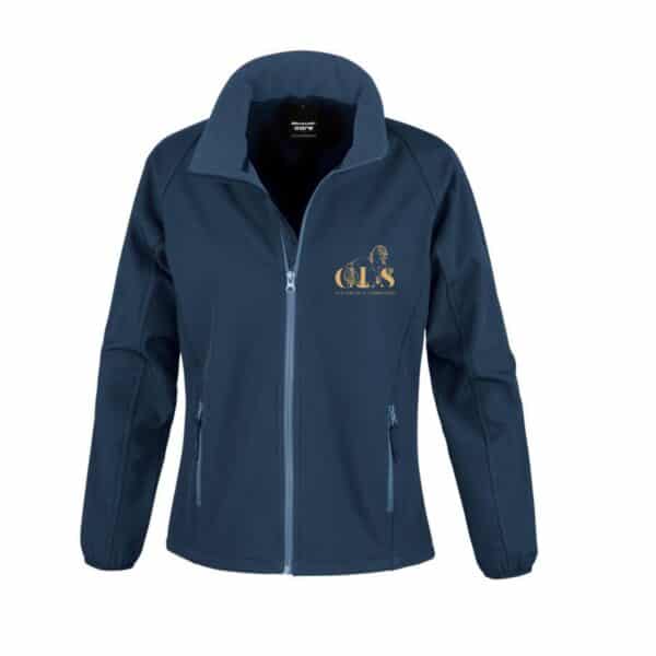 SOFTSHELL ECO (homme) – CLS Les Chevaux d'Abbecourt - Navy - RS231