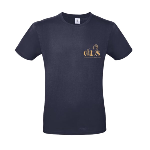 T-SHIRT (homme) - CLS Les Chevaux d'Abbecourt - Navy - BC03T