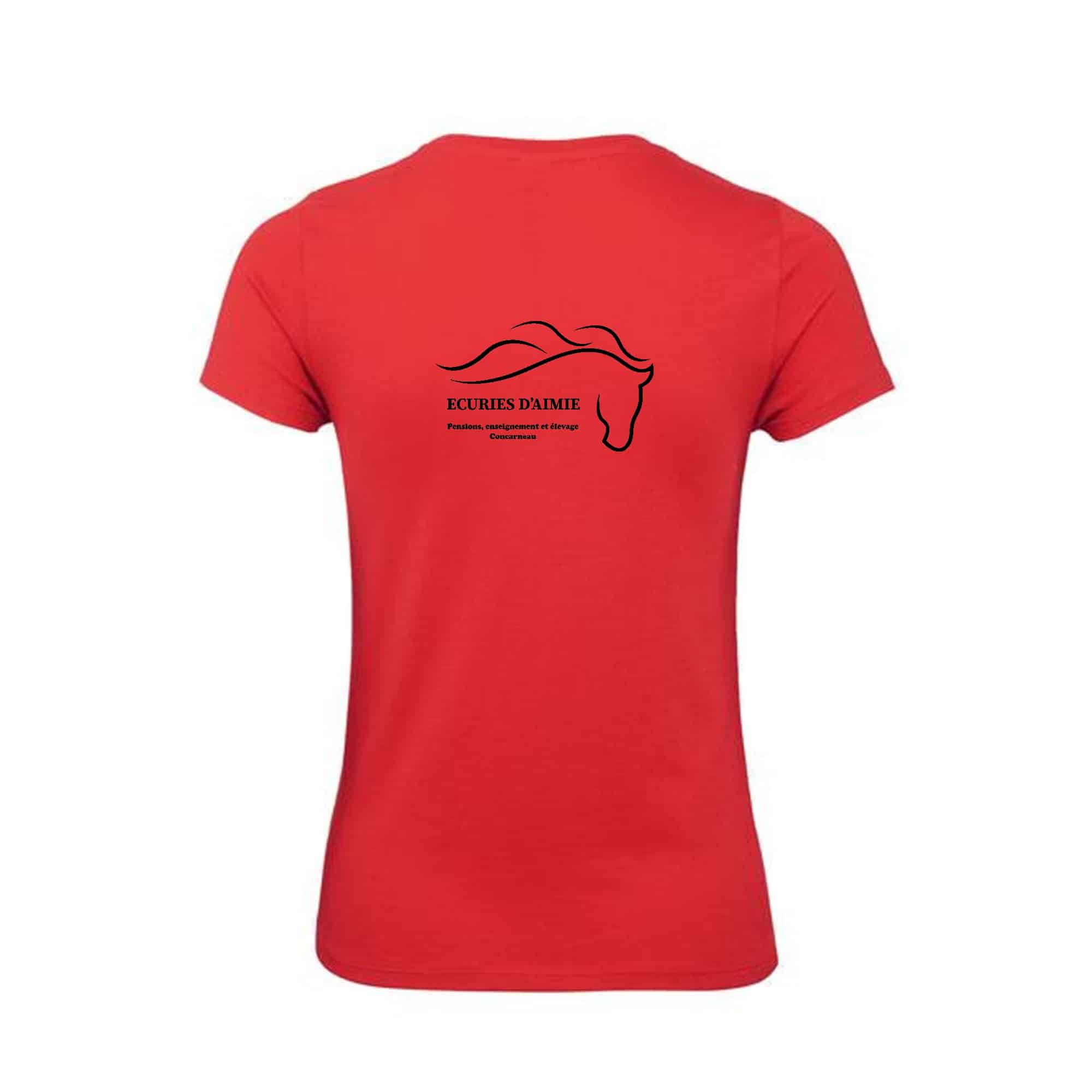 T-SHIRT (femme) - Écuries D’Aimie - BC04T – Image 5
