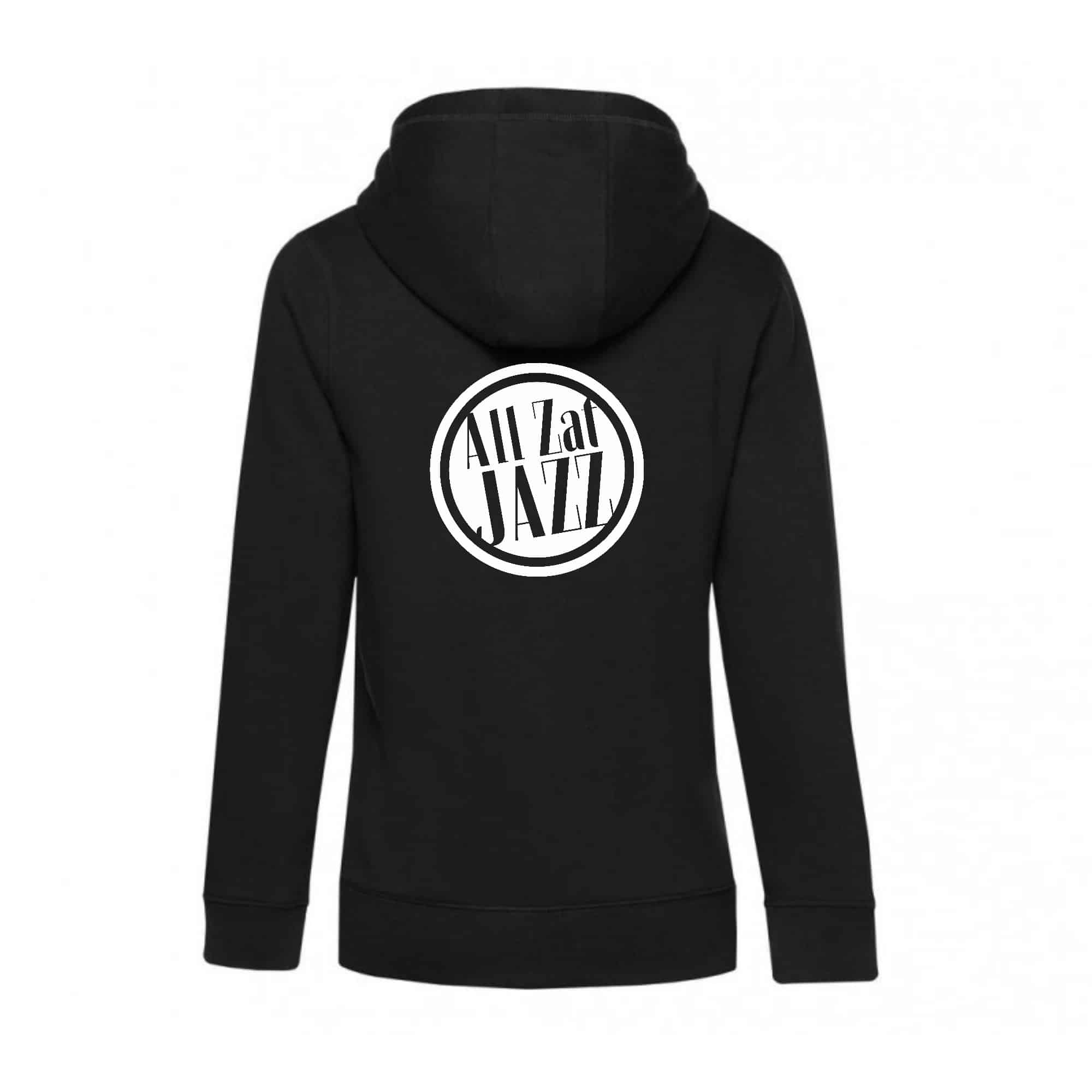 SWEAT ZIPPÉ (femme) - ALL ZAT JAZZ - Noir - BCW03Q – Image 3