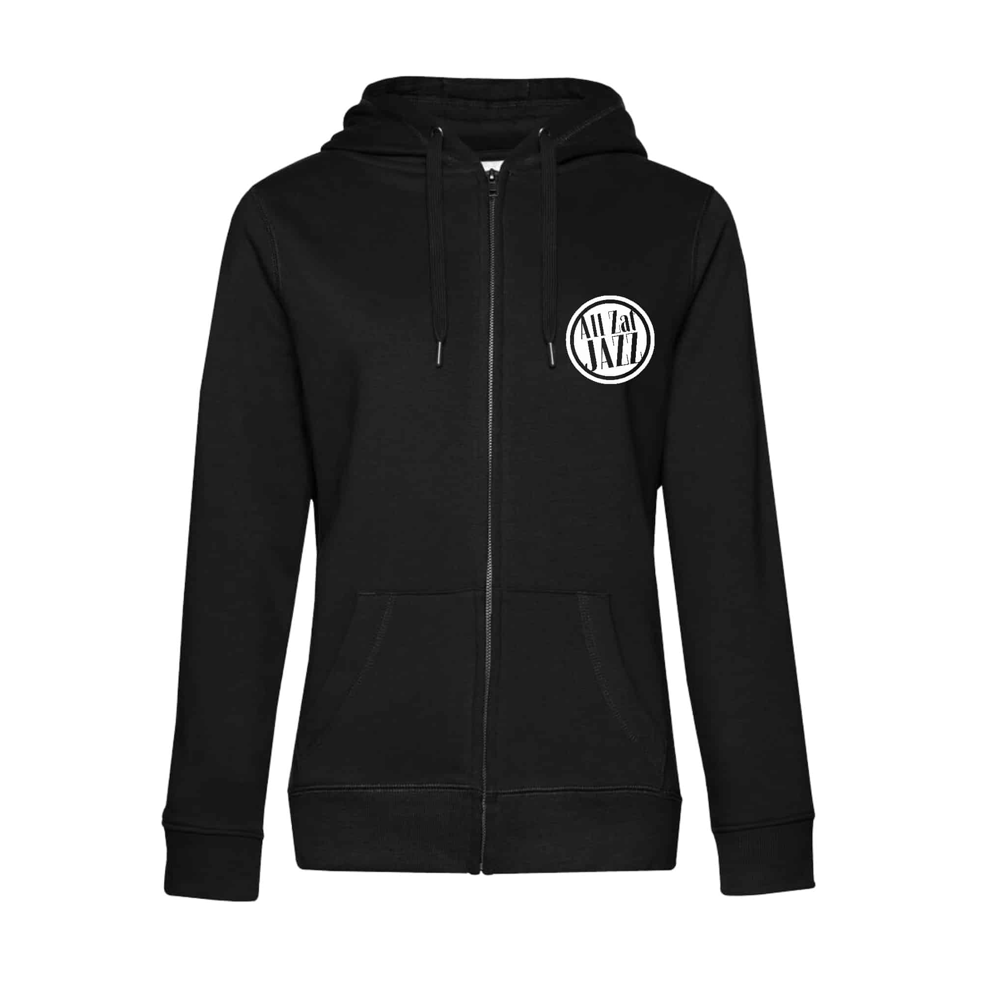 SWEAT ZIPPÉ (femme) - ALL ZAT JAZZ - Noir - BCW03Q