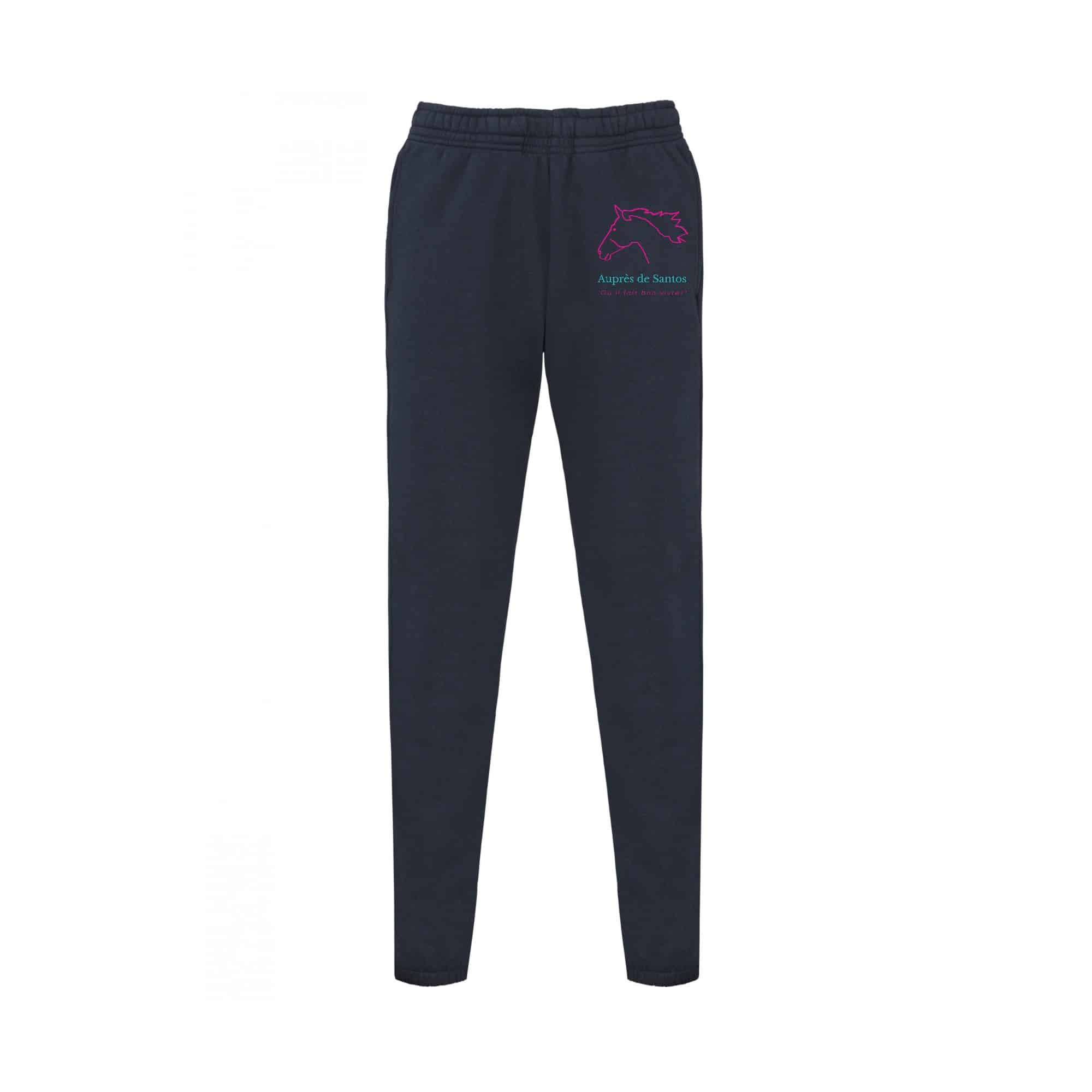 Pantalon de survêtement (enfant) - aupres de santos - Navy - PA1041