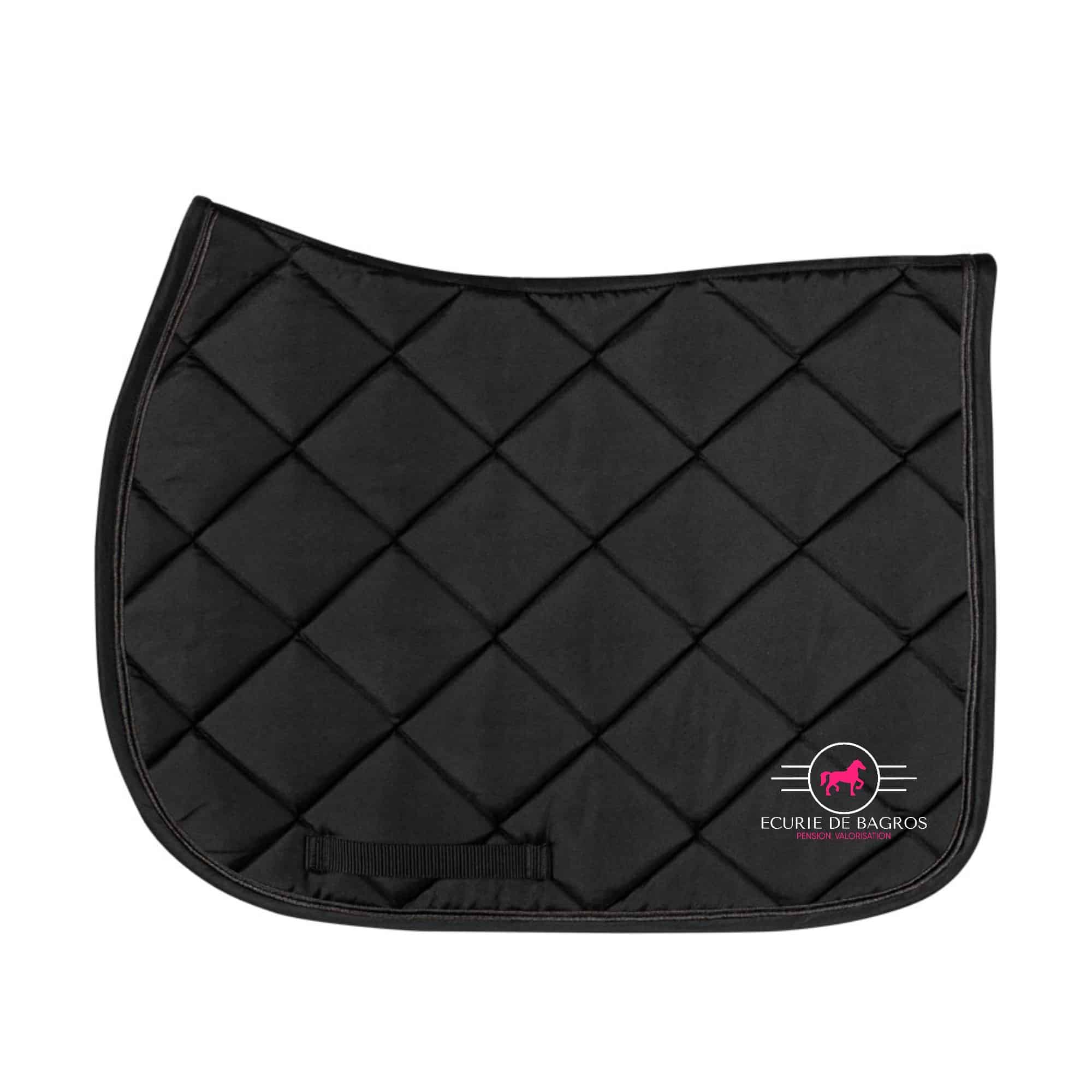 TAPIS PADDOCK SPORT PREM'S - Ecurie De Bagros - Noir - 20474