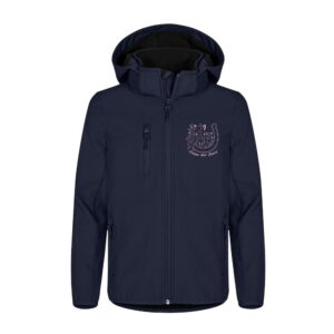 SOFTSHELL "Classic" (enfant) - Héloïse faure – Navy - 0200909