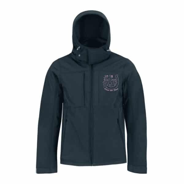 SOFTSHELL (homme) - Héloïse faure – Navy - BC650