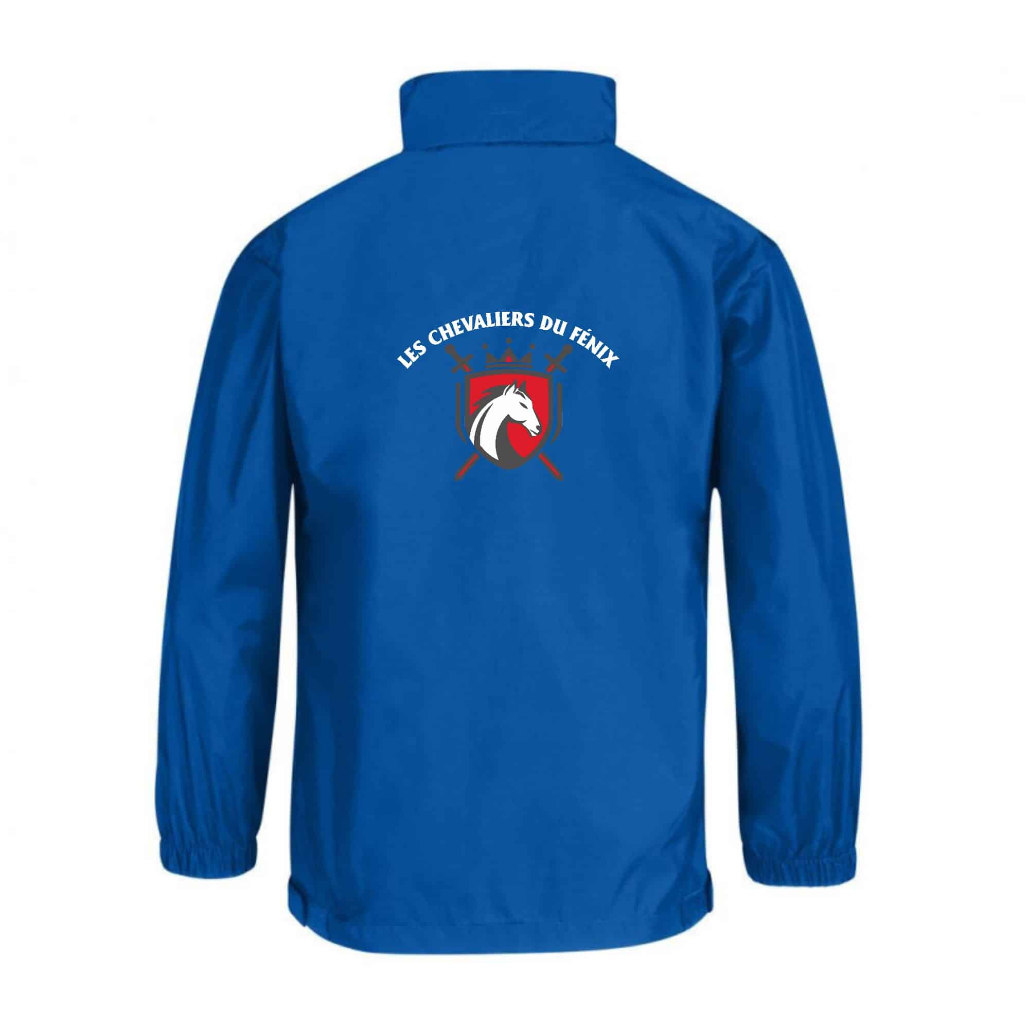 COUPE-VENT (enfant) - Les Chevaliers du Fénix - Bleu roi - BC631 – Image 2