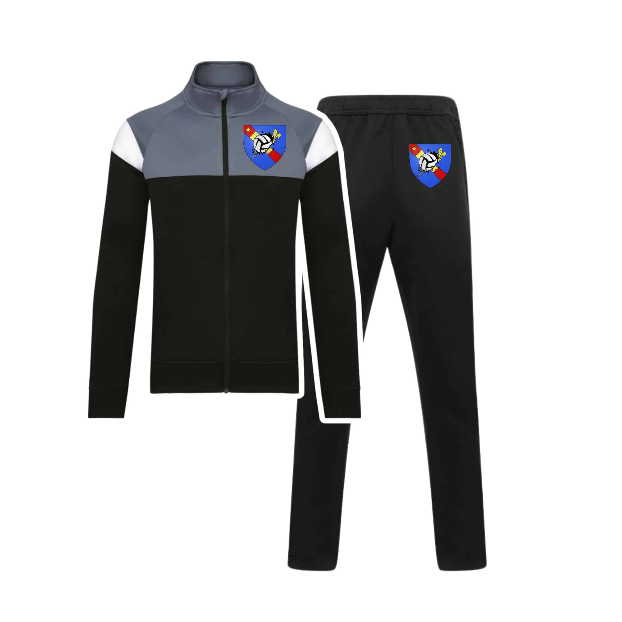 Ensemble de survetement (enfant) - feucherolles volley ball - Noir - ES011