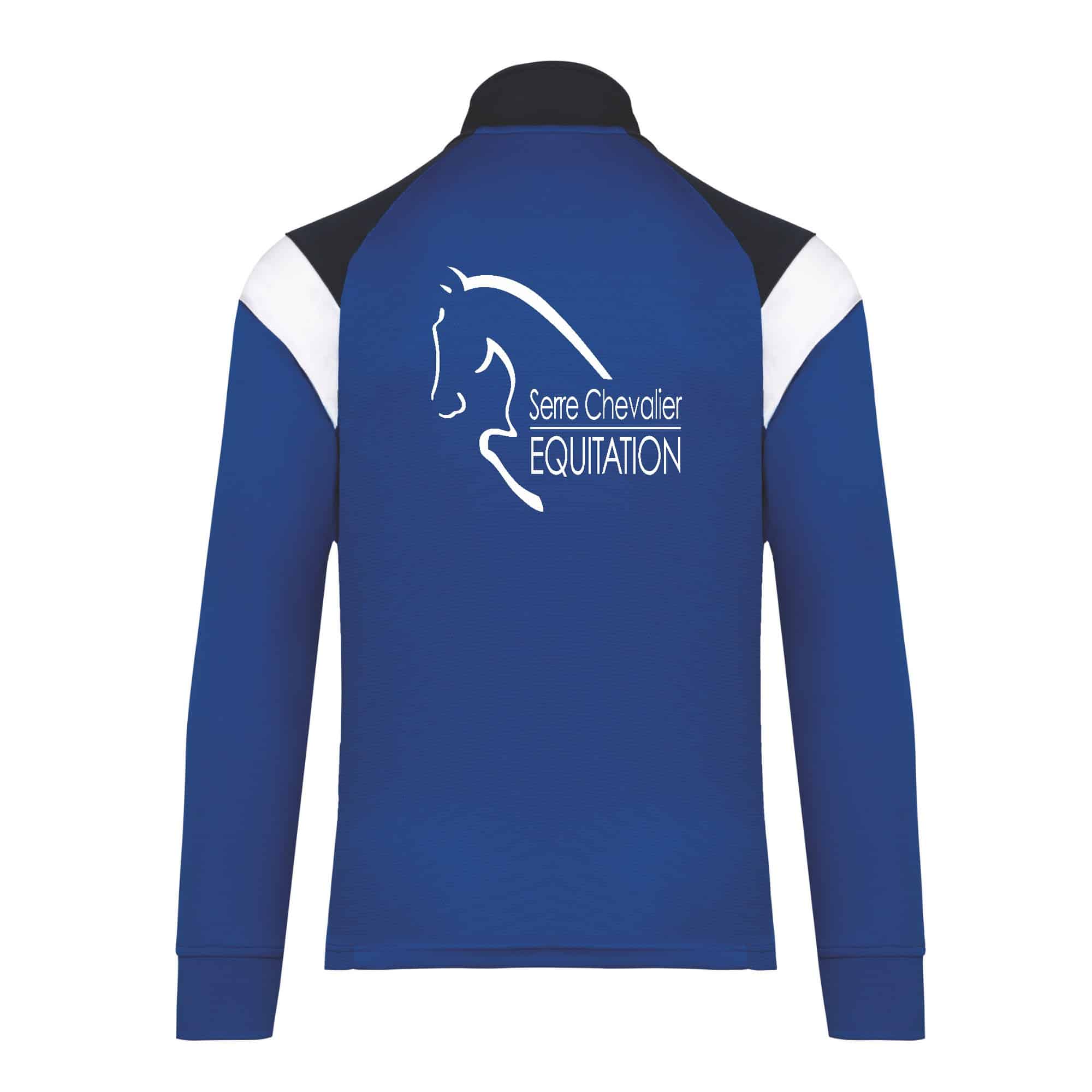 Ensemble de survetement (enfant) - Serre chevalier equitation - Navy/Bleu roi - ES011 – Image 3