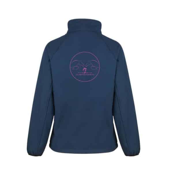 SOFTSHELL ECO (femme) – ecuries des fleurons - Navy - R231F – Image 2