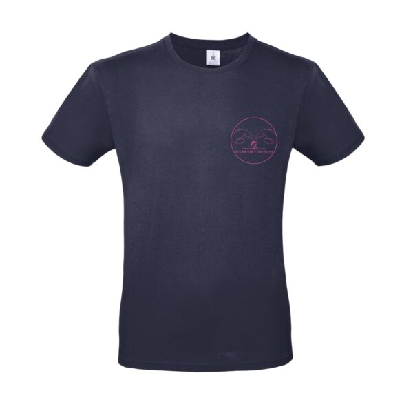 T-SHIRT (homme) - ecuries des fleurons - Navy - BC03T