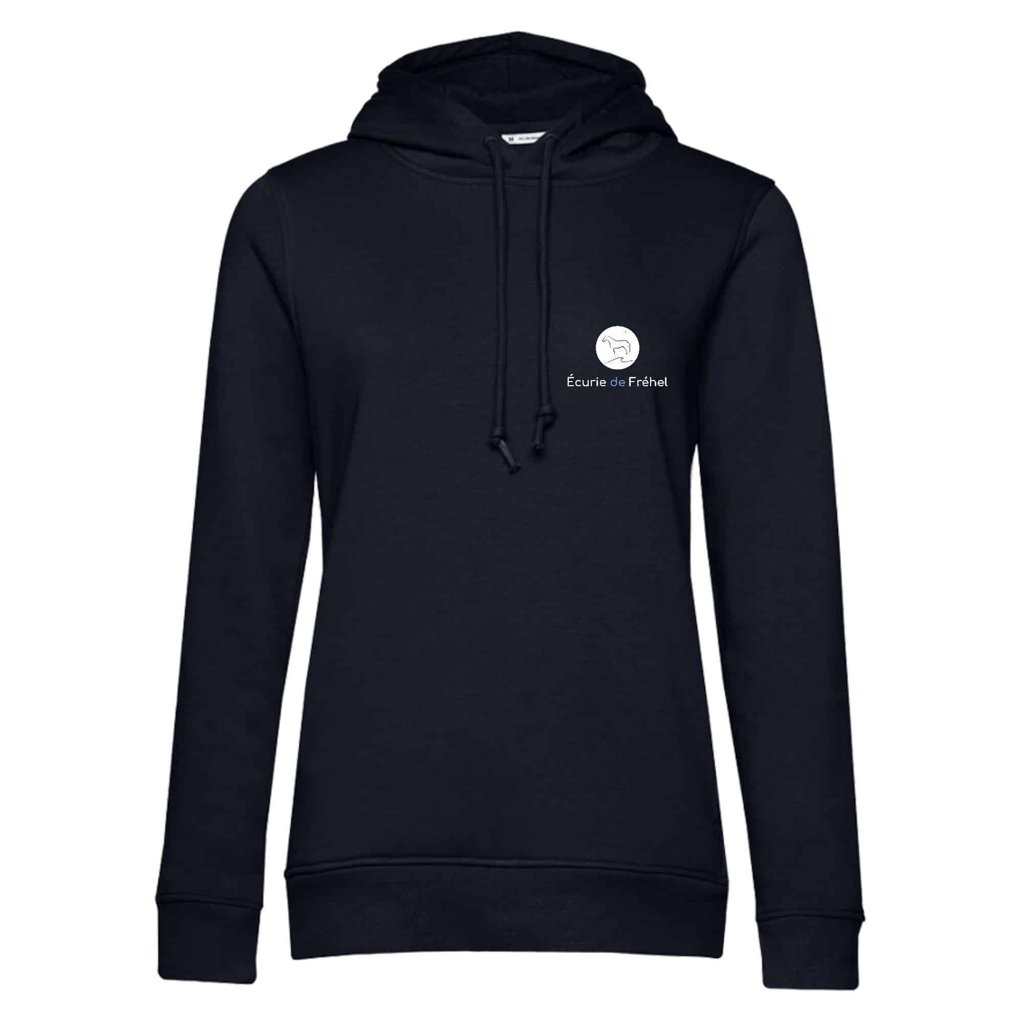 SWEAT A CAPUCHE (femme) – Ecurie de Fréhel - Navy - BCW34B