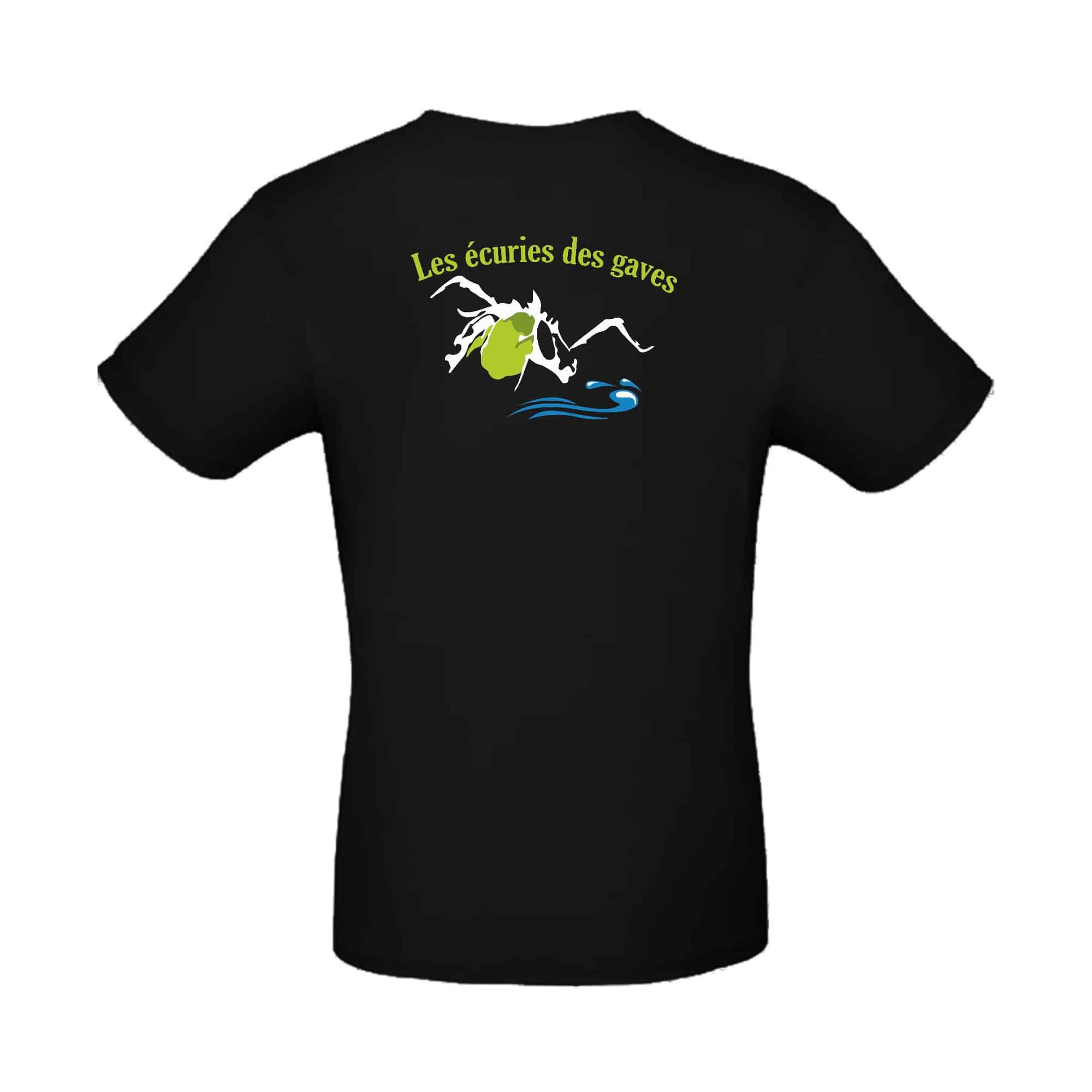 T-SHIRT (homme) - Les écuries des gaves - BC03T – Image 3