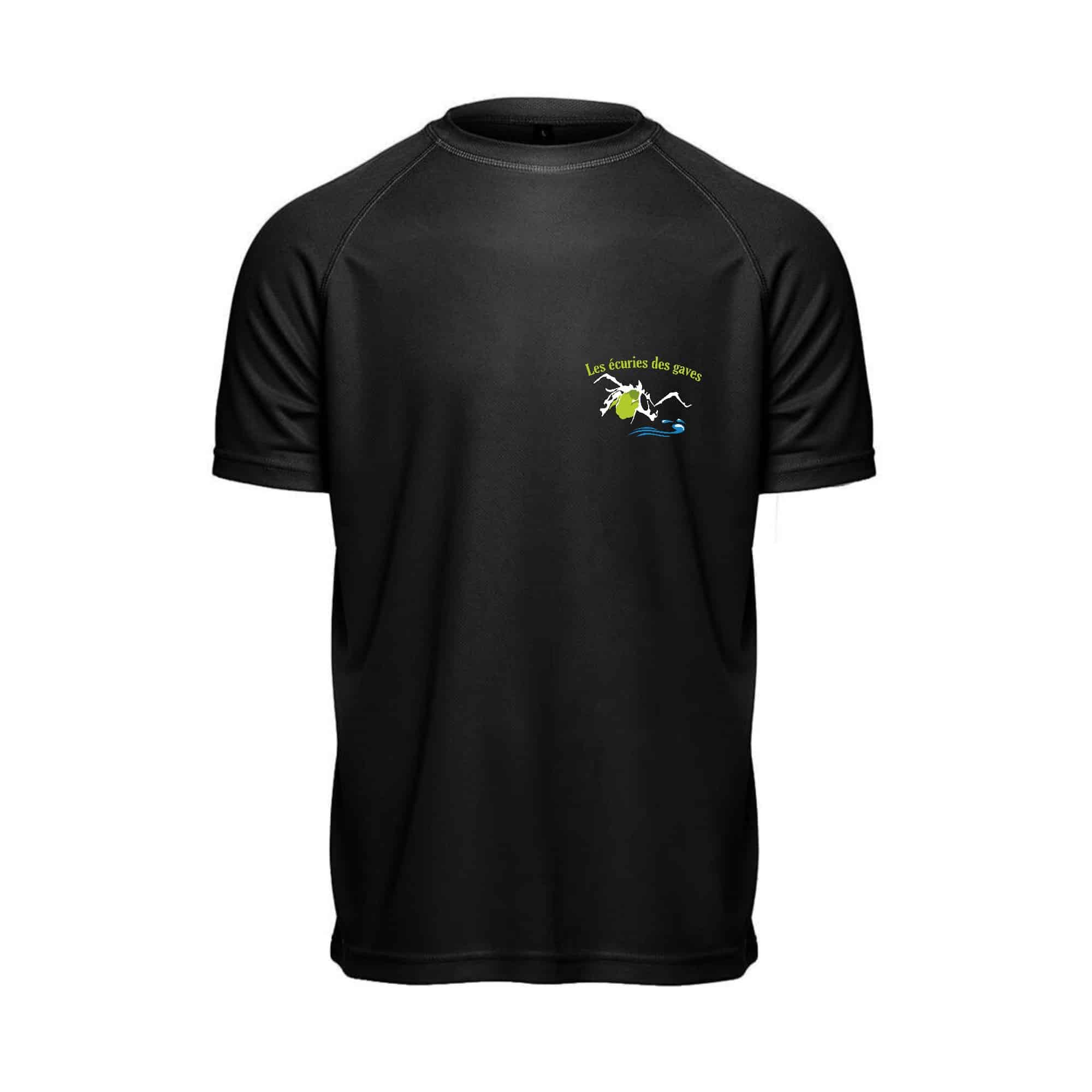 T-Shirt respirant (homme) - Les écuries des gaves - PK140