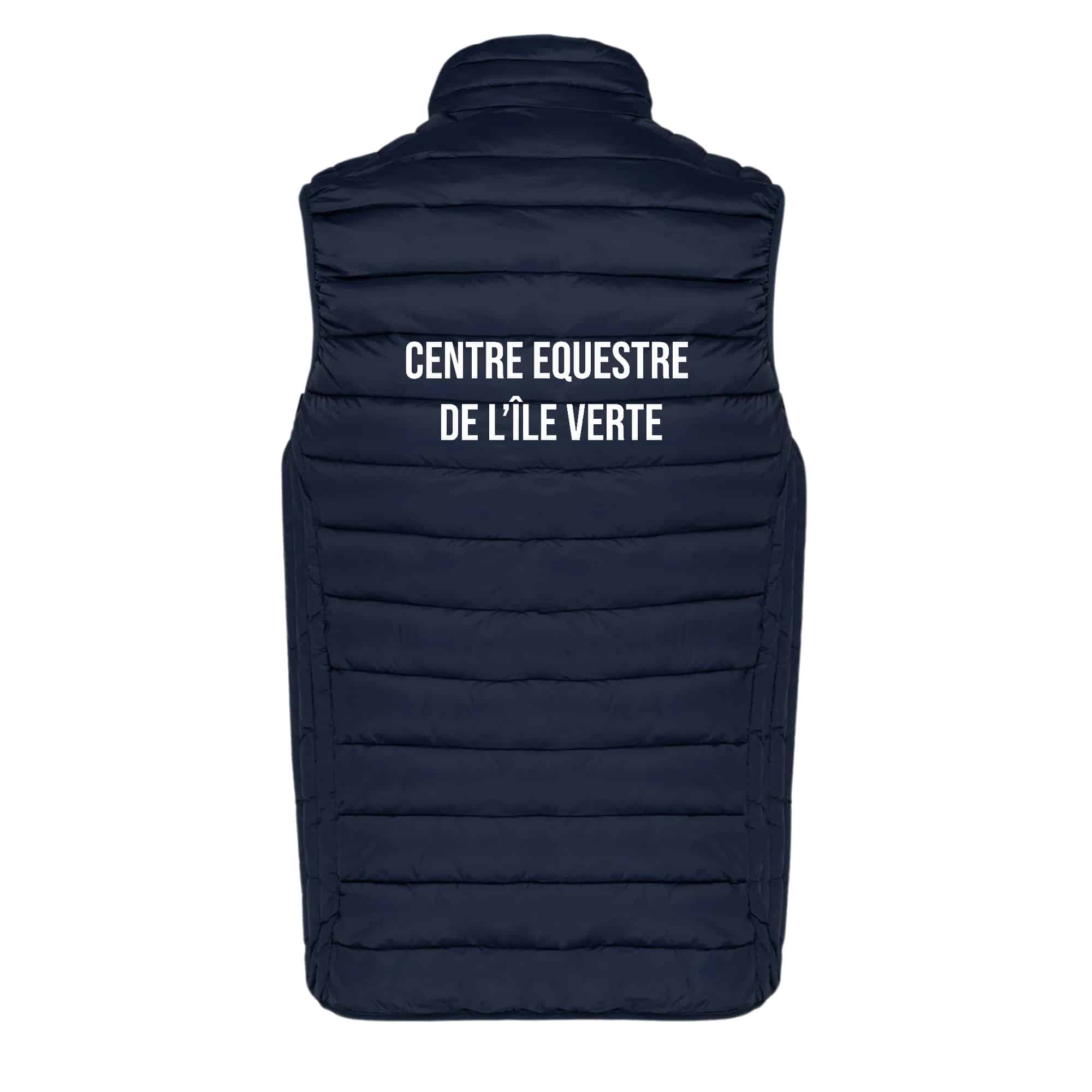 DOUDOUNE SANS MANCHES (homme) - Abridabattue - Navy - K6113 – Image 3