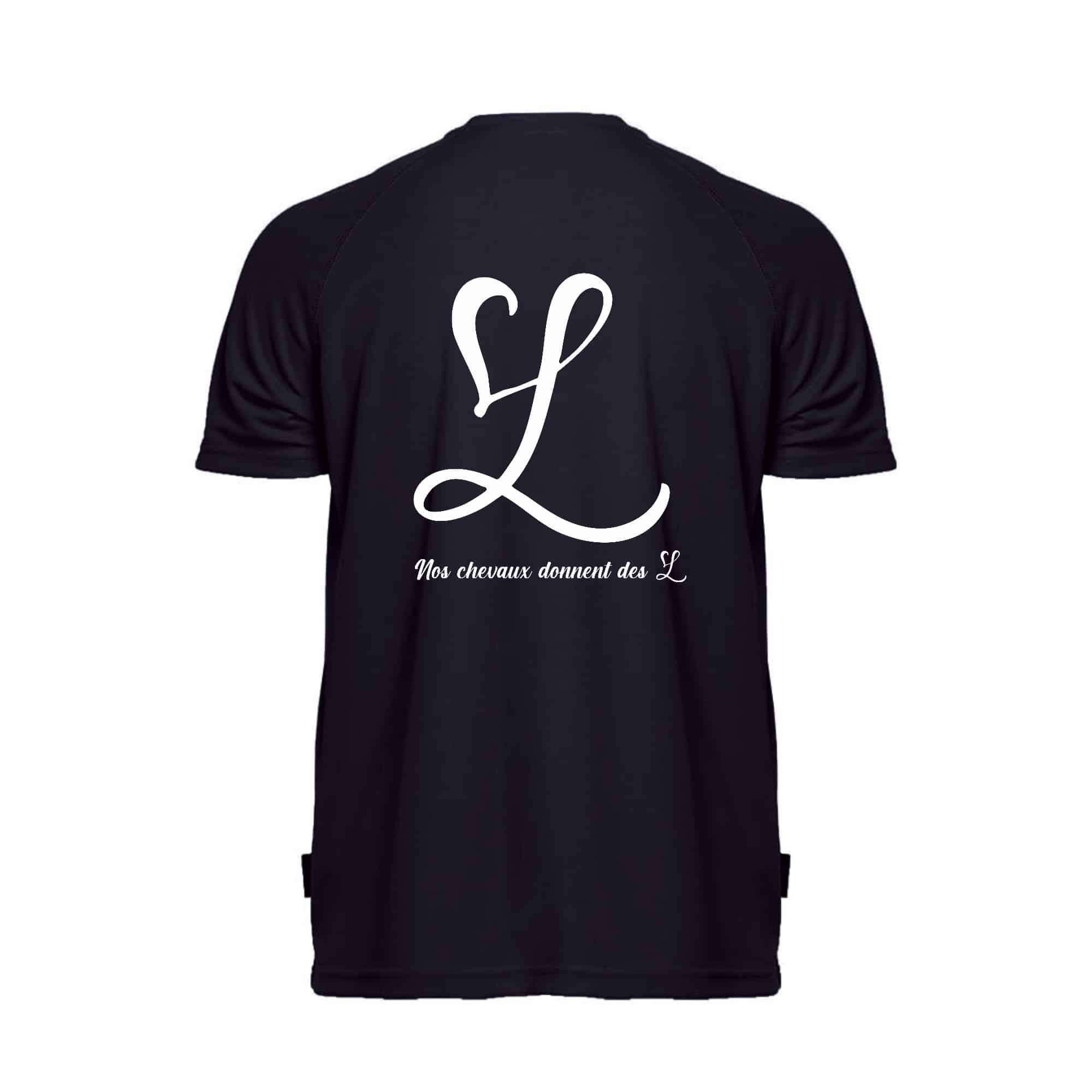 T-Shirt respirant (homme) - Ecurie Lynella - Navy - PK140 – Image 3