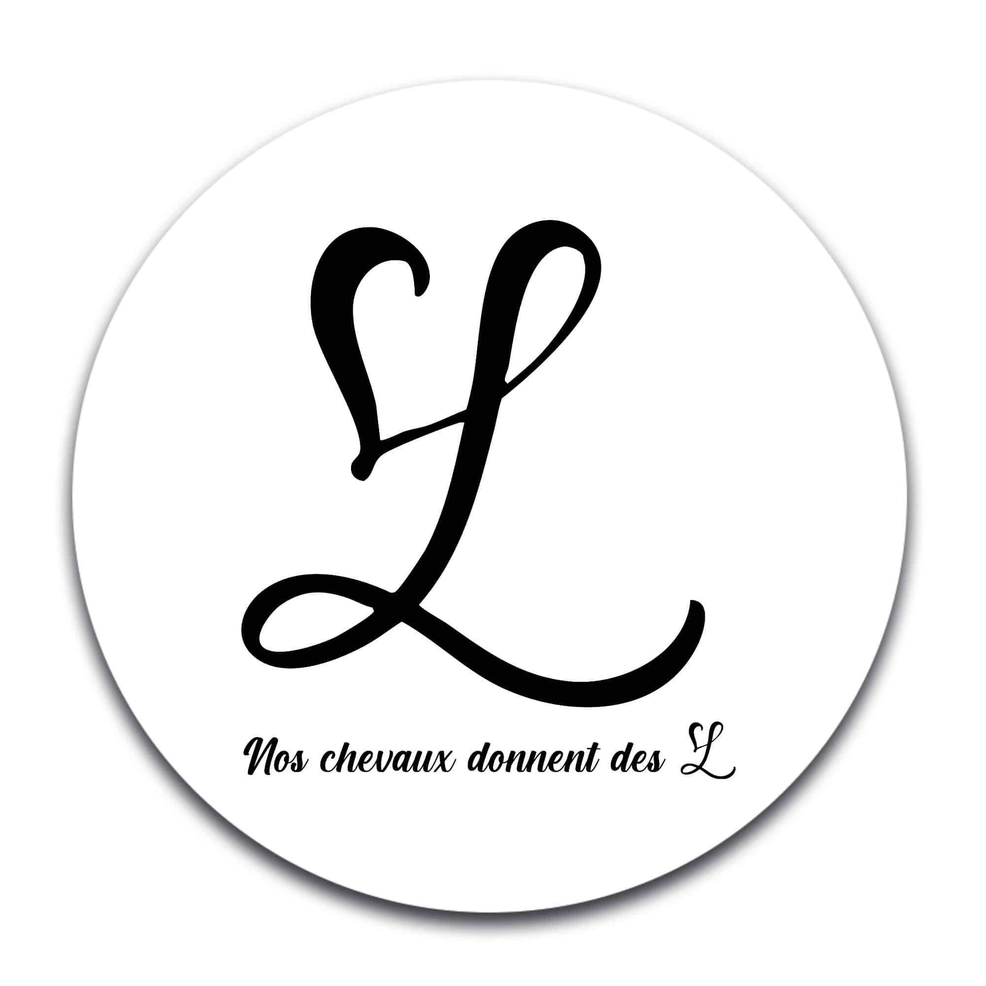 STICKER ROND - Ecurie Lynella - STI001