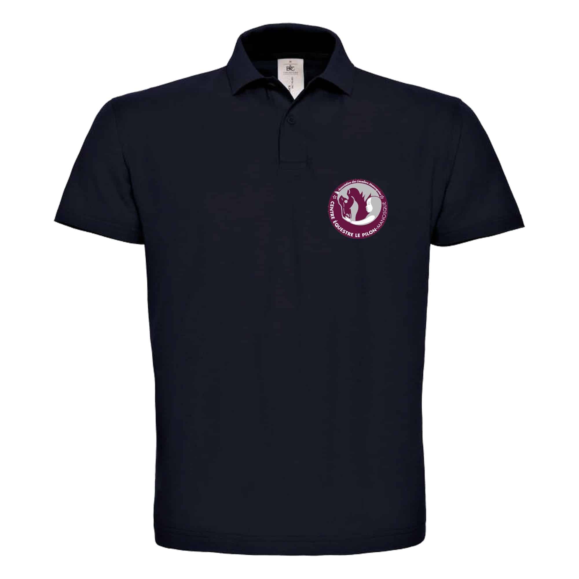 POLO (enfant) - ASSOCIATION DES CAVALIERS MANOSQUINS - Navy - BCK424