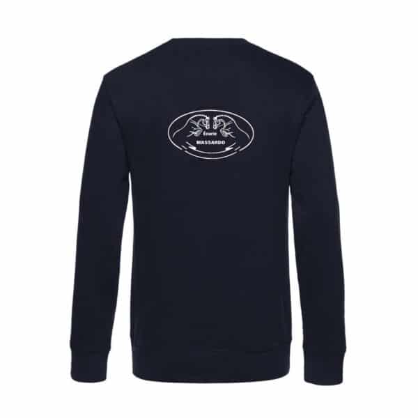 SWEAT COL ROND (enfant) - ecurie massardo - Navy - BC501 – Image 2