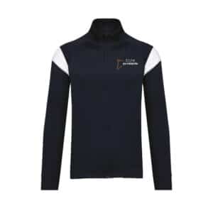 Veste de survêtement zippée (enfant) - ecurie de mereville - Navy - PA391