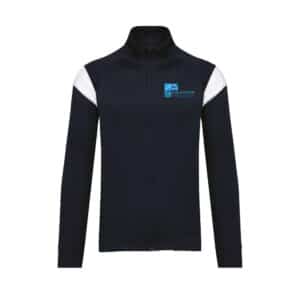 Veste de survêtement zippée (enfant) - equitation mers les bains - Navy - PA391