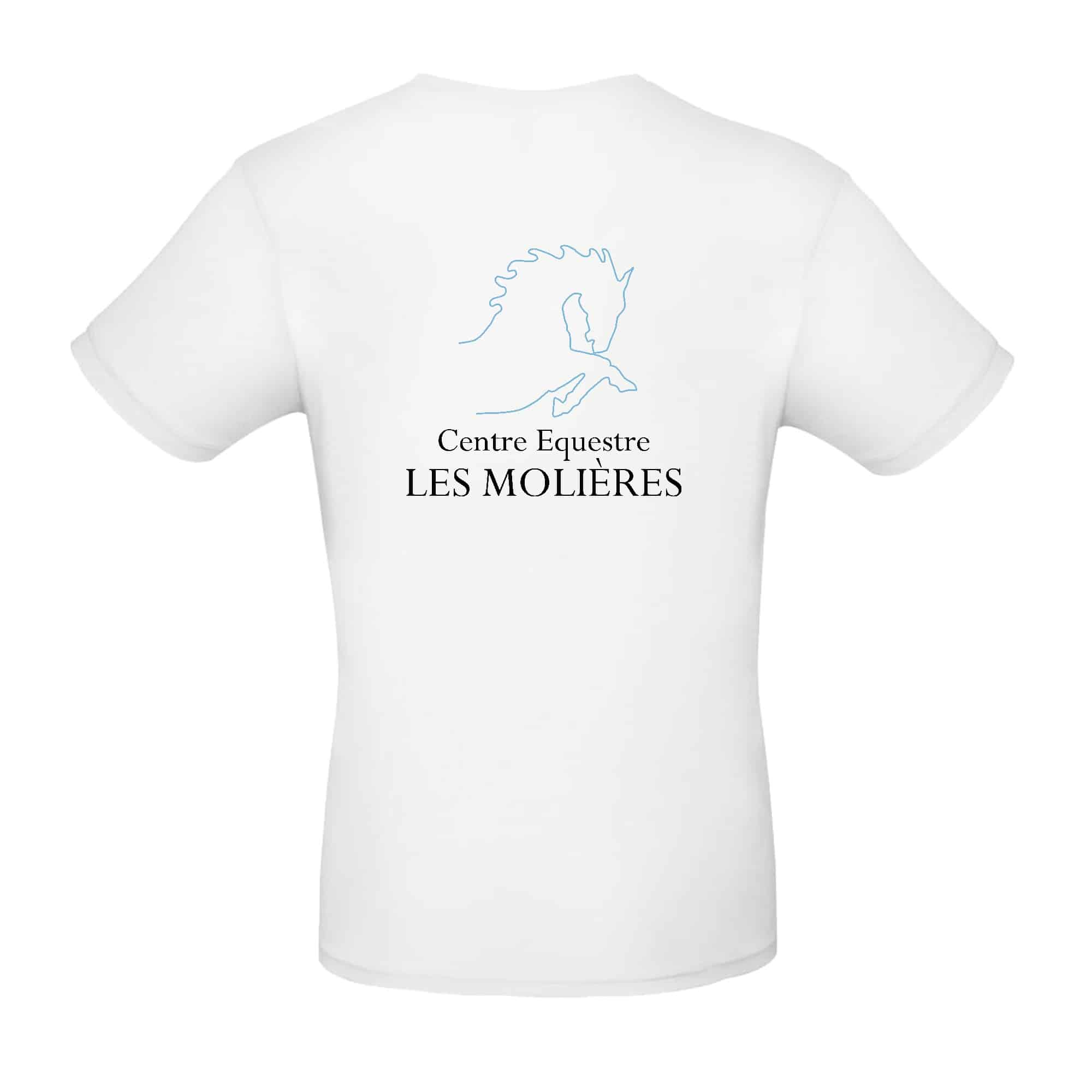 T-SHIRT (enfant) - Centre Equestre des Molières - BC03TK – Image 3