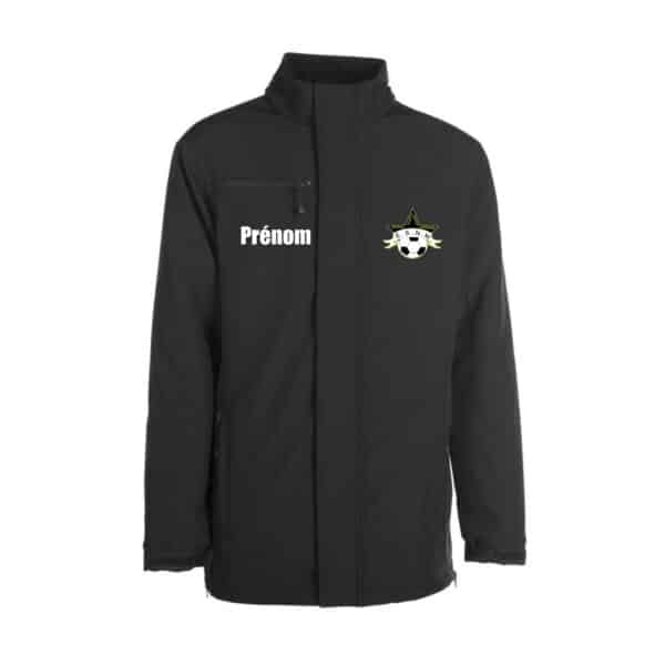 PARKA WELLINGTON (femme) - Etoile Sportive Nouic Mézières - Noir - PK782