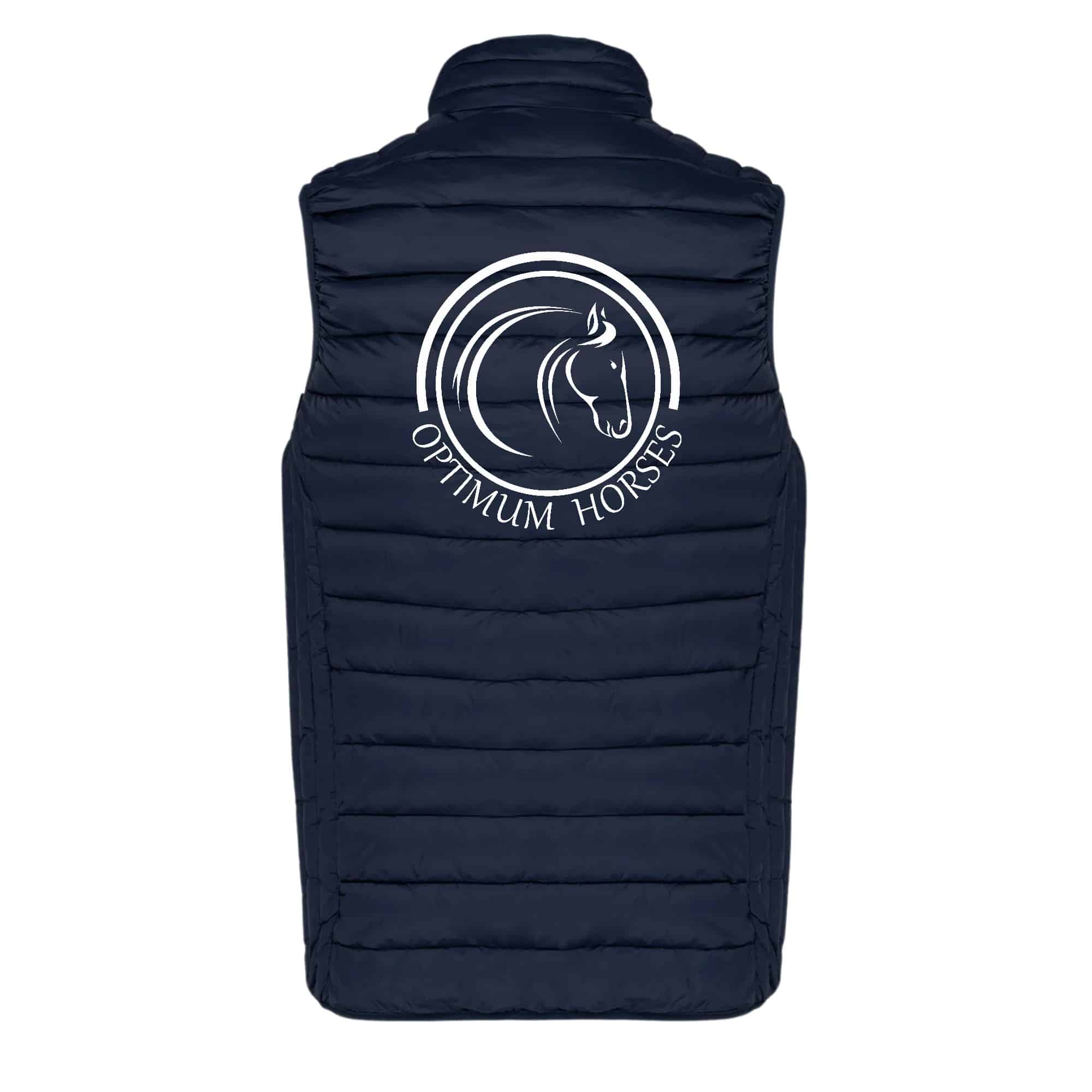 DOUDOUNE SANS MANCHES (homme) - Ecurie Optimum Horses - Navy - K6113 – Image 3
