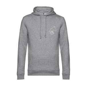 SWEAT A CAPUCHE (enfant) - Elevage Percherons du Buat - Gris Chiné - K477