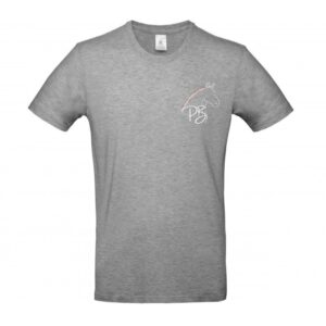 T-SHIRT (enfant) - Elevage Percherons du Buat - Gris Chiné - BC03TK
