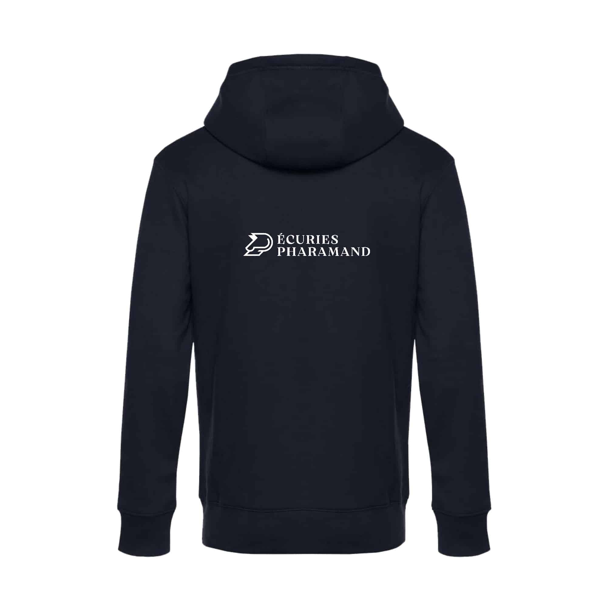 SWEAT ZIPPÉ (Homme) - Ecuries Pharamand - Navy - BCU03K – Image 3