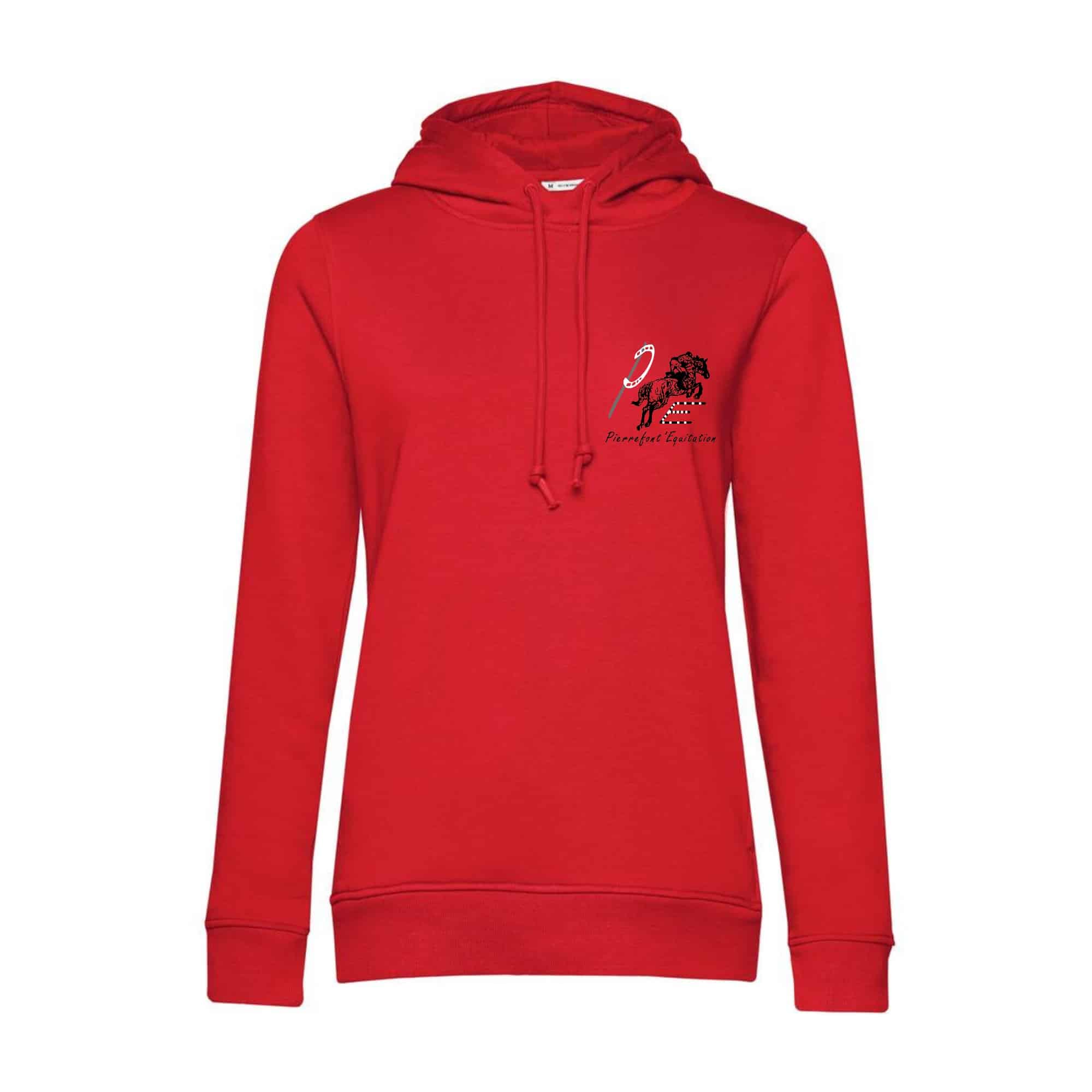 SWEAT A CAPUCHE (femme) – pierrefont equitation - BCW34B