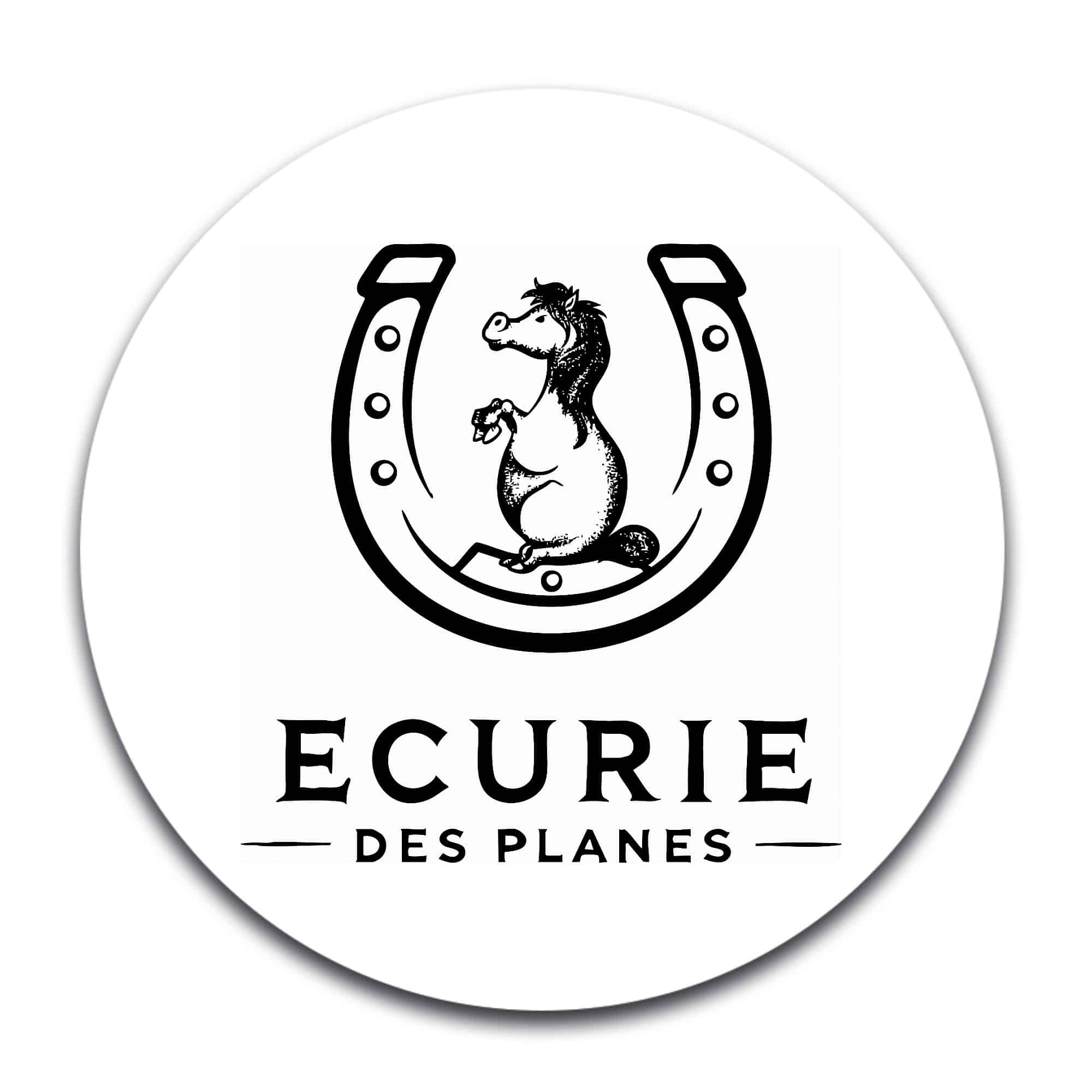 STICKER ROND - Ecurie des Planes - STI001