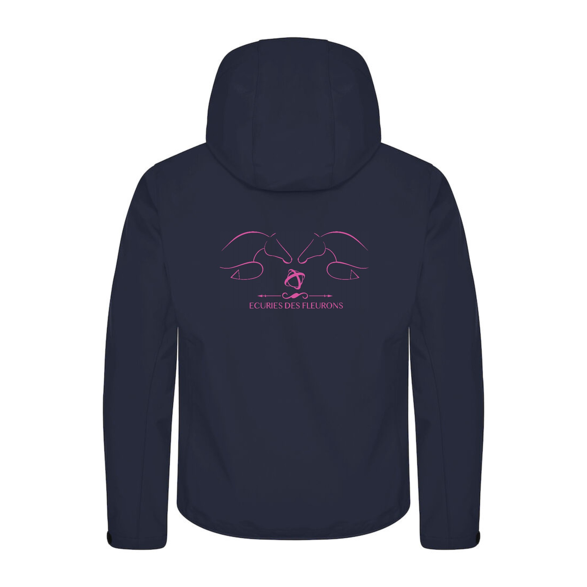 SOFTSHELL "Classic" (homme) - ecuries des fleurons - Navy - 0200912 – Image 3