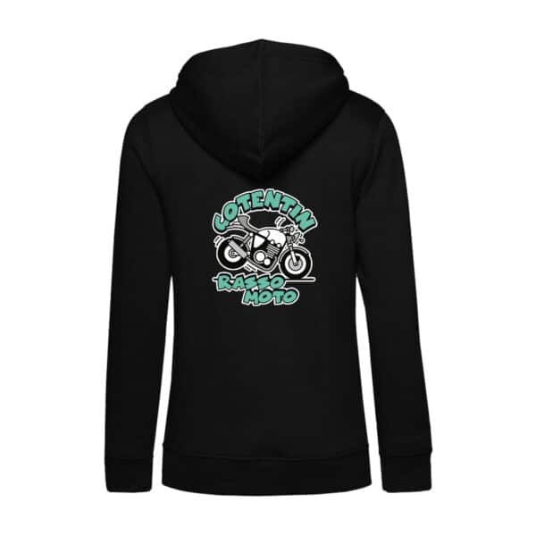 SWEAT A CAPUCHE (femme) – Cotentin Rasso Moto - BCW34B – Image 4