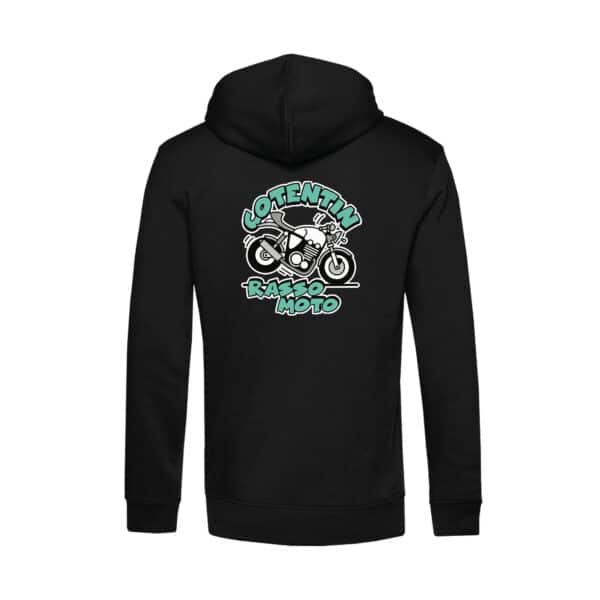 SWEAT A CAPUCHE (enfant) - Cotentin Rasso Moto - BC511 – Image 4