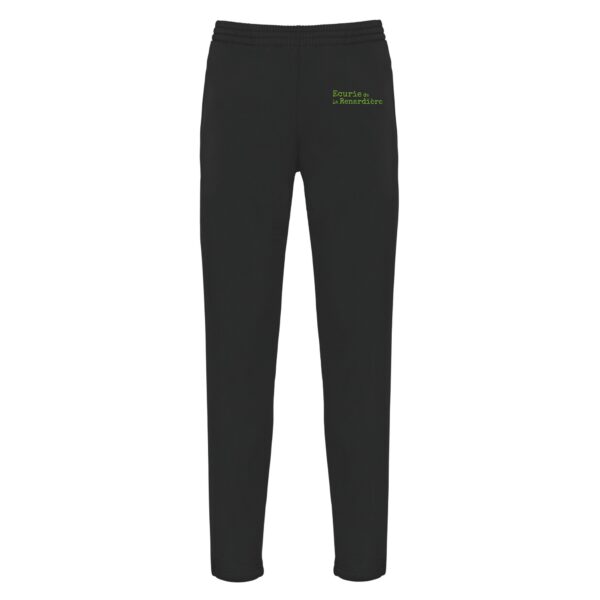 Pantalon de survêtement (unisexe) - ecurie de la renardiere - Noir - PA1040