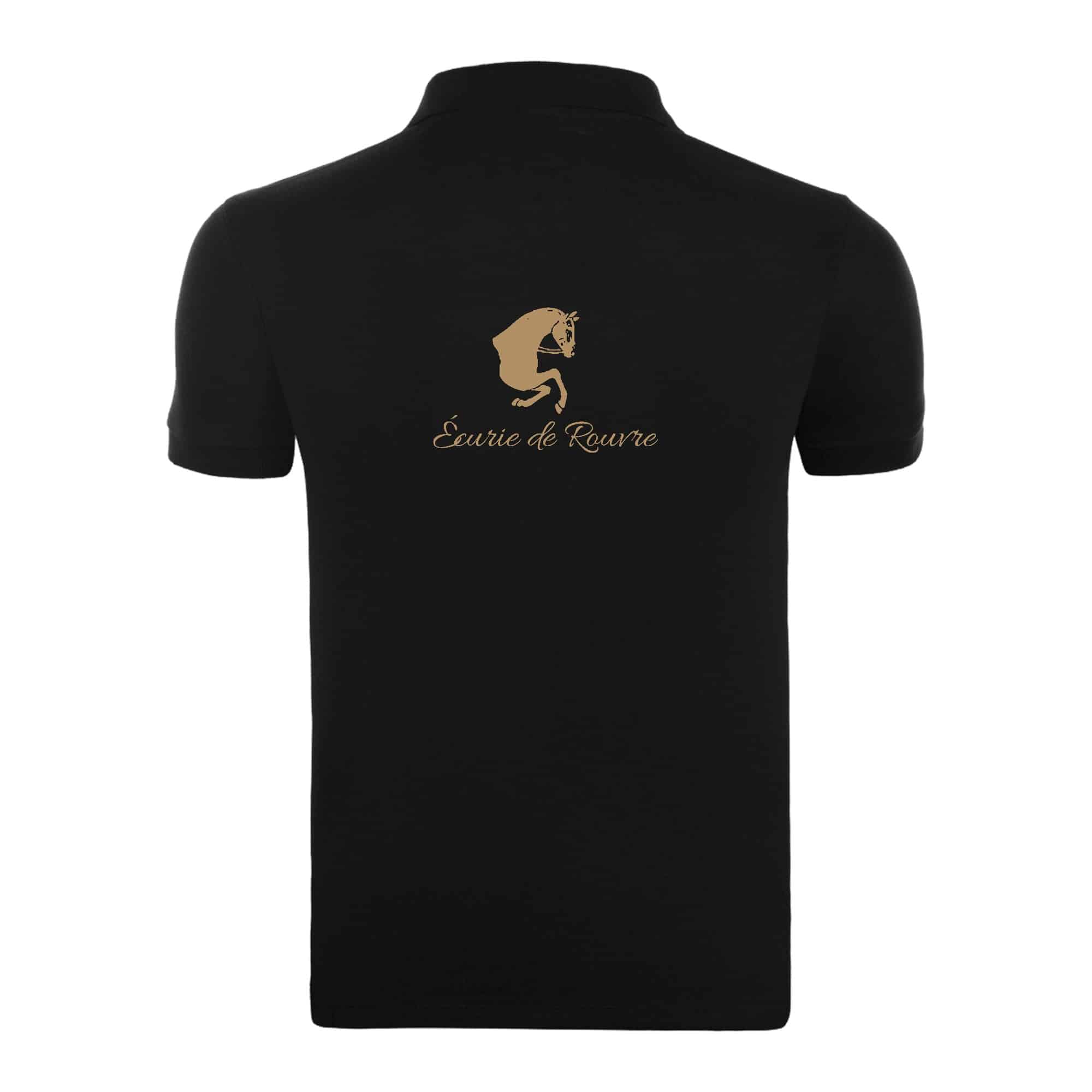 POLO (enfant) - Écurie de rouvre - Noir - BCK424 – Image 3