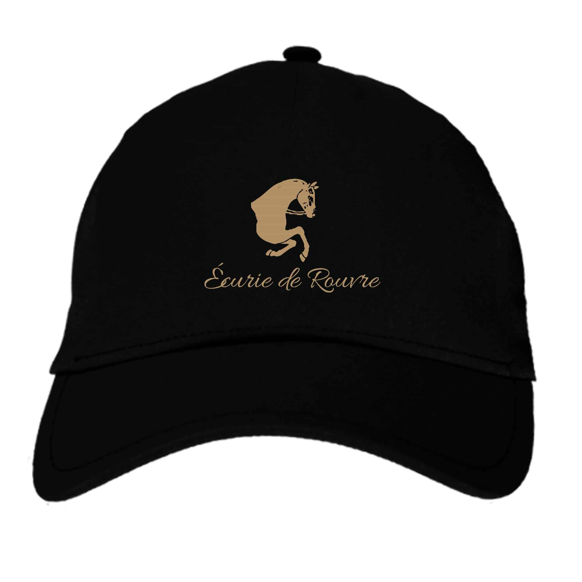CASQUETTE - Écurie de rouvre - Noir - BF015