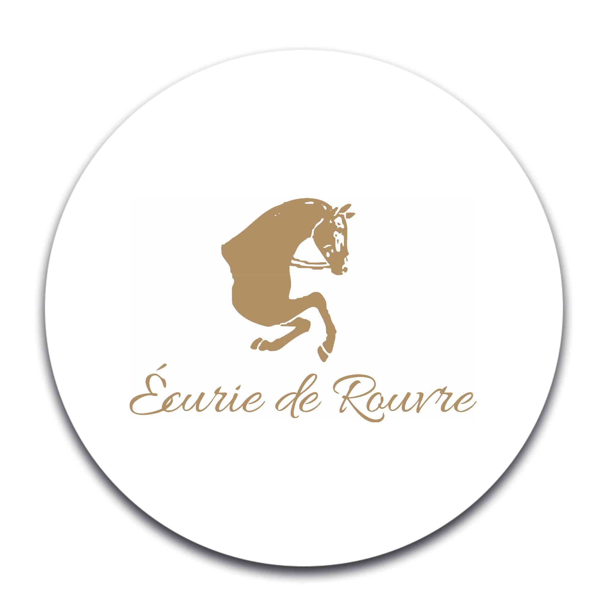 STICKER ROND - Écurie de rouvre - STI001