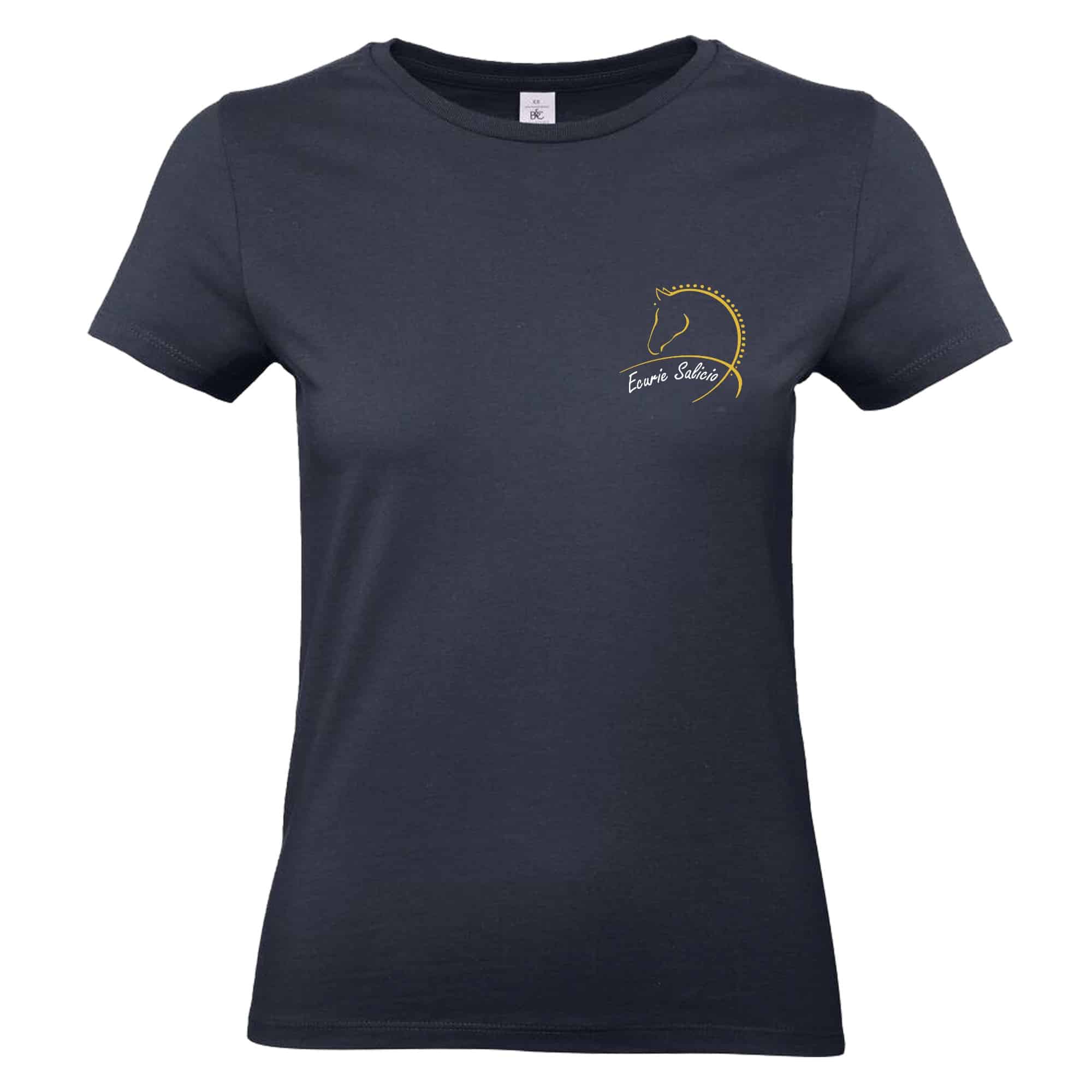 T-SHIRT (femme) - Ecurie Salicio - Navy - BC04T