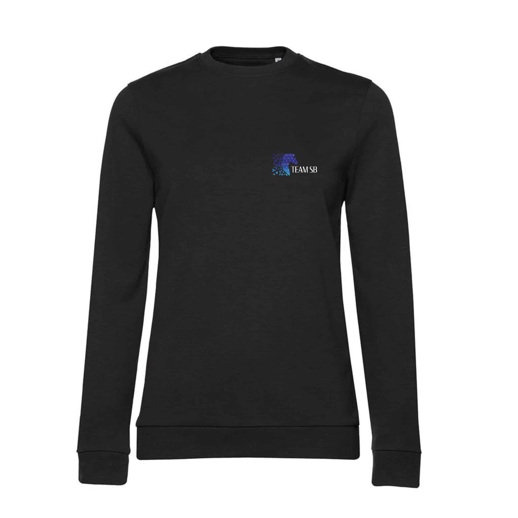 SWEAT COL ROND (homme) - Sarah boucq - Noir - BCU01K