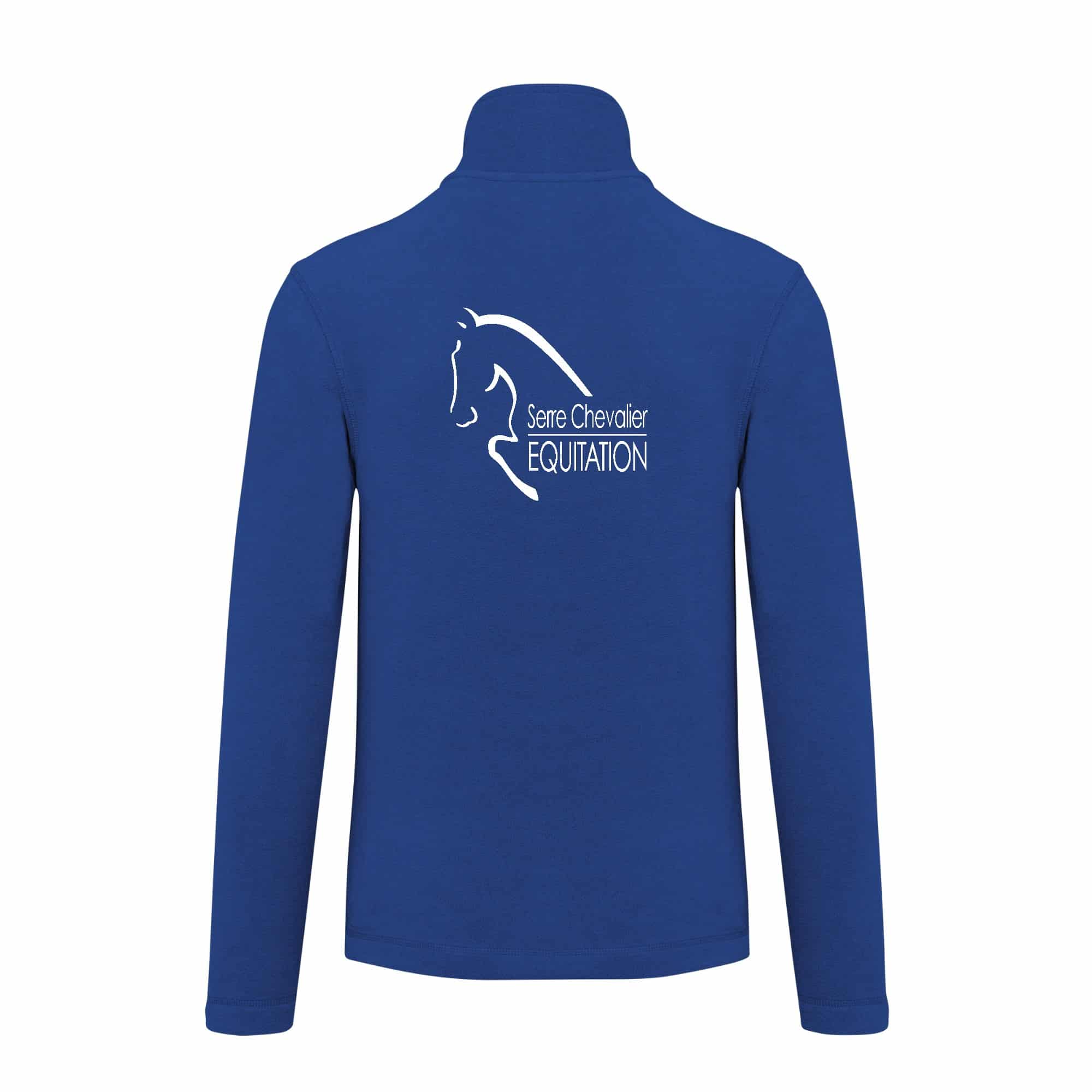 Veste micropolaire zippée (femme) – Serre chevalier equitation – K907 – Image 3