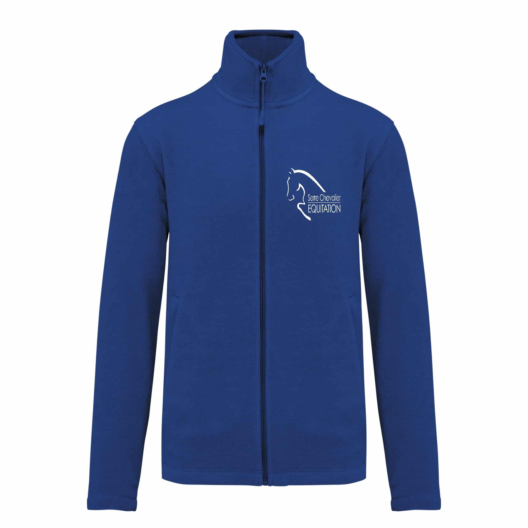 Veste micropolaire zippée (femme) – Serre chevalier equitation – K907