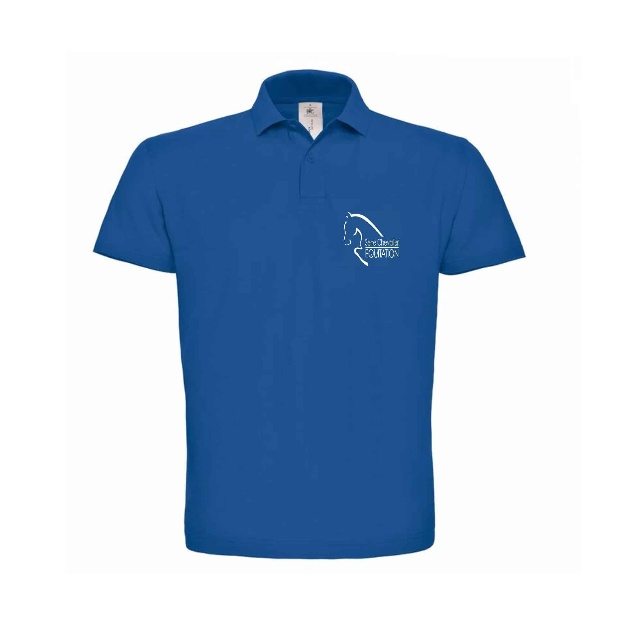 POLO (enfant) - Serre chevalier equitation - Bleu roi - BCK424